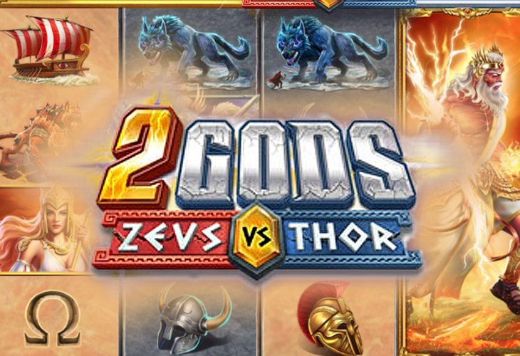 2 Gods Zeus vs Thor - 4ThePlayer slot at Queen Casino Casino