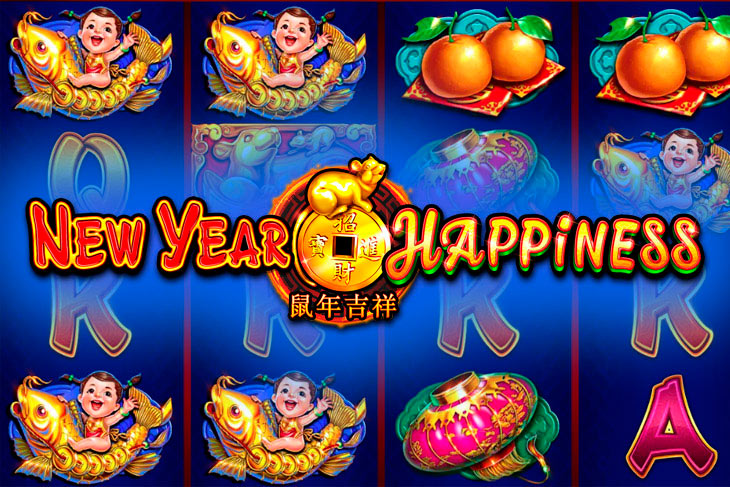 New Year Happiness - Ruby Play slot at Queen Casino Casino