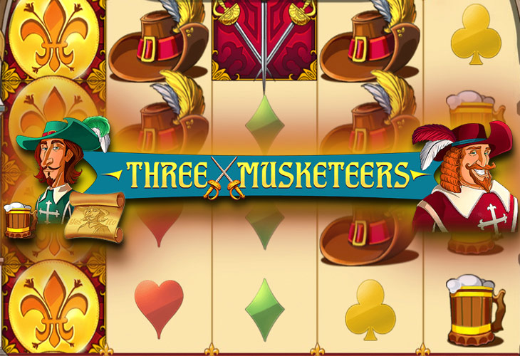 Three Musketeers - Red Tiger Gaming slot at Queen Casino Casino
