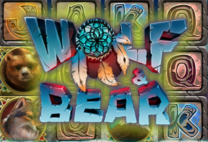 Wolf & Bear - Mobilots slot at Queen Casino Casino